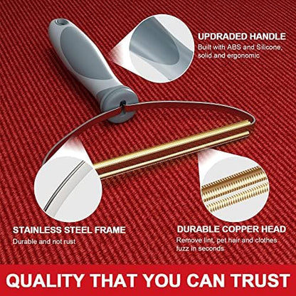 Pet Hair Remover, Reusable Dog & Cat Hair Removal Tools, Lint Shaver