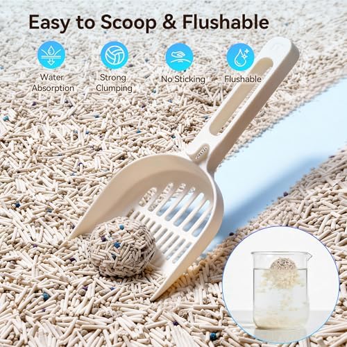 Meowant Mixed Cat Litter, 5-in-1 Natural Bentonite Tofu Clumping Cat Litter