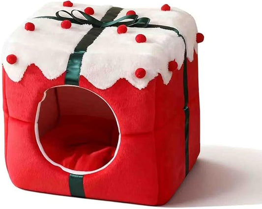 Cat Sleeping Bag for Indoor Cats - Pet Slipper Cave Bed for Indoor Cats and Small Dogs, Cozy & Soft Plush, Anti-Slip & Durable, Washable for Kittens and Puppies