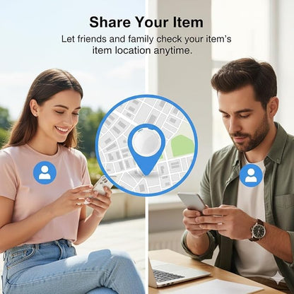 No Subscription GPS Tracker for Vehicles Apple Find My iOS Only Real Time | Real Time Global No Monthly Fee Mini Hidden Car Tracker Device Smart Locator Tracking Tags with Magnetic for Pets Luggage