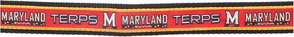 Pets First Collegiate PET Collar New Version Maryland Terrapins Dog Collar, Size Large. Best Sports Team Color for Dogs & Cats. A Shiny & Colorful Dog & Cat Collar Licensed by The NCAA
