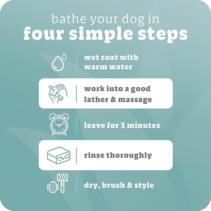 Espree Bright White Whitening Shampoo & Conditioner for Dogs, Stain-Removing, Brightening Formula for White and Light-Coated Pets, Gentle Whitening and Hydrating for Sensitive Skin, 20oz