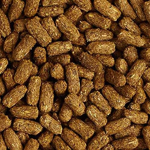 Mazuri Low Starch Tortoise Diet, for African Spurred/Sulcata, Desert, Egyptian, Galapagos, Gopher, Greek, Leopard, Pancake, Radiated or Yellow-Footed Tortoise, 12 oz