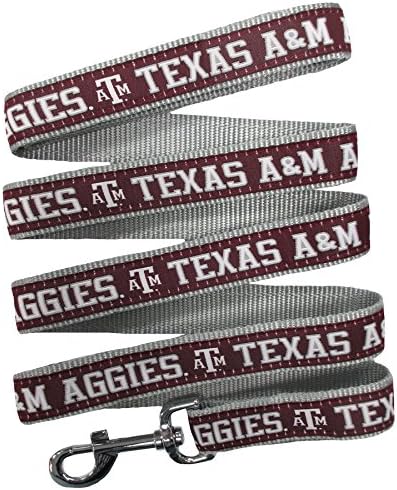 NCAA PET String, Small, Texas A&M Aggies, Dog String, Shiny & Colorful String for Dogs & Cats Licensed by The NCAA, Old Version