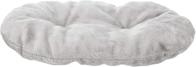 TRIXIE Lukas Cuddly Cave, Plush Mouse Character Cat Condo, Sisal Cat Scratcher, Crinkle Fabric, Padded Bed, Gray