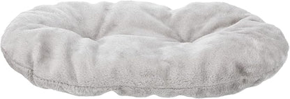 TRIXIE Lukas Cuddly Cave, Plush Mouse Character Cat Condo, Sisal Cat Scratcher, Crinkle Fabric, Padded Bed, Gray