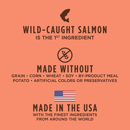 Instinct Original Dry Cat Food, Raw Coated Kibble, High Protein, Grain Free Recipe - Real Salmon, 10 lb. Bag