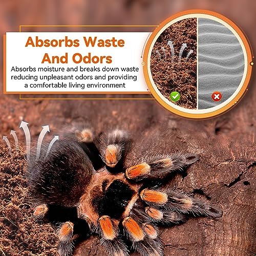 Legigo 4 Pack Coconut Fiber Substrate, Natural Coco Coir Reptile Bedding
