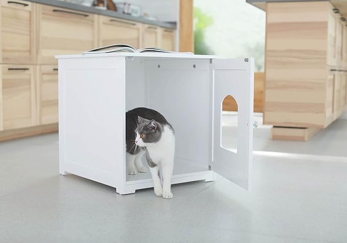 zoovilla Kitty Litter Cabinet – Hidden Litter Box Furniture