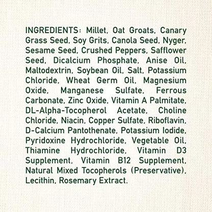 Wild Harvest Molting Supplement for Birds, 7.5 oz (12 Pack)