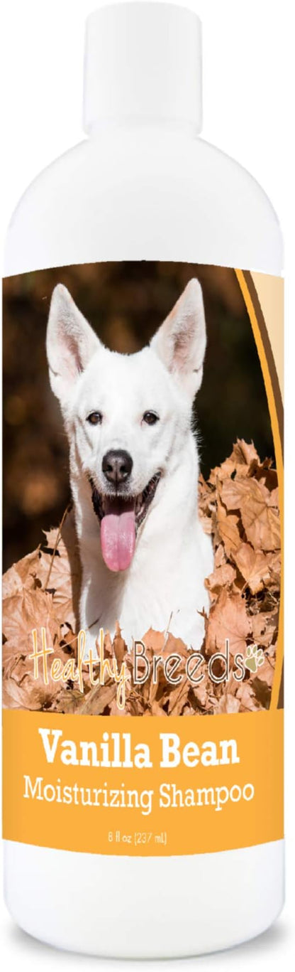 Healthy Breeds Canaan Dog Vanilla Bean Moisturizing Shampoo + Conditioner - with Vitamins A, D, E + Coconut Oil - 8 oz
