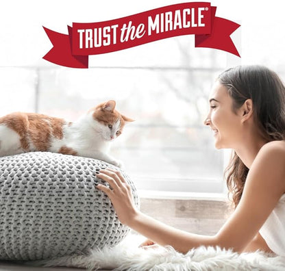 Nature’s Miracle Foam Litter Box Cleaner, Tough on Cat Urine Odors, Enzymatic Formula, 17.5 oz