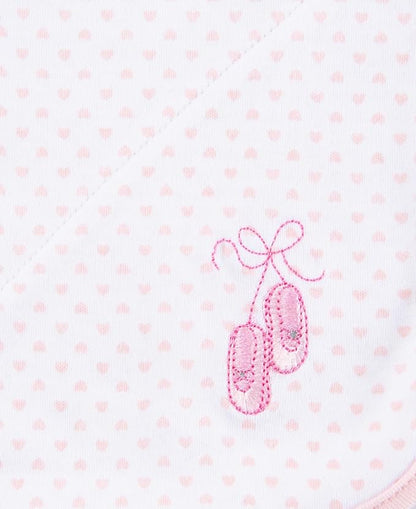 Little Me Blankets for Baby Girls' Prima Ballerina Swaddling Receiving Blanket