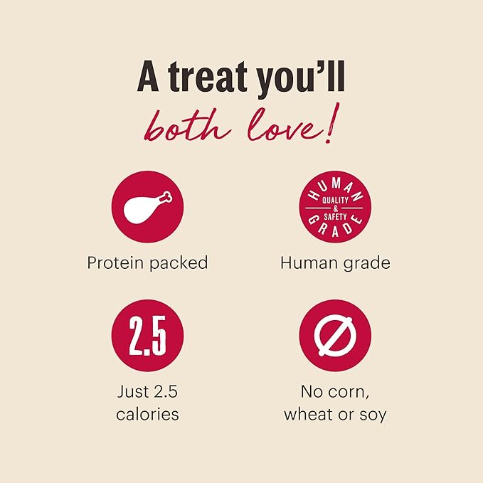 The Honest Kitchen Human Grade Smittens® Bites: Heart-Shaped White Fish Cat Treats, 1.5 oz Bag