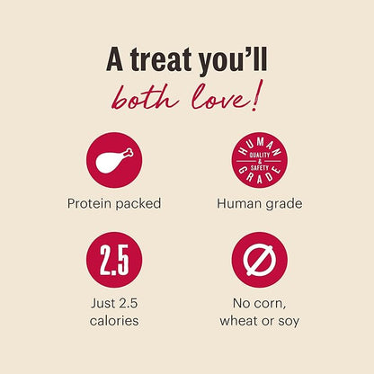 The Honest Kitchen Human Grade Smittens® Bites: Heart-Shaped White Fish Cat Treats, 1.5 oz Bag