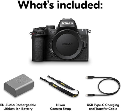 Nikon Z50 II | Compact mirrorless Stills/Video Camera with Easy Color presets and Wireless Photo Sharing | Nikon USA Model