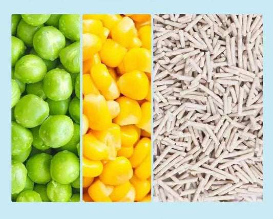Tofu Cat Litter, Plant-Based Flushable Fast Clumping 33.6 lb, 6 Bags