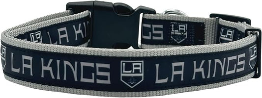 Pets First NHL Collar for Dogs & Cats. Adjustable, Cute, & Stylish! The Ultimate Hockey Fan Collar!