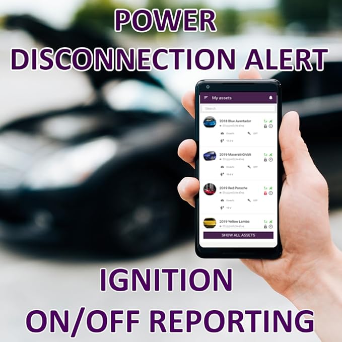 PlanetGPS (Pluto) - Wired GPS Tracker for Vehicles + Kill Switch (Remote Starter Disable) + PTO Monitoring for Tow Trucks - Subscription Required (Starting $5.00 / Month) Relay Included