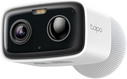Tapo 1080p Outdoor Wireless Security Camera - Up to 180-Day Battery, Person Detection, Color Night Vision, Subscription-Free Local Storage or Optional Cloud, Works with Alexa & Google Assistant, C400