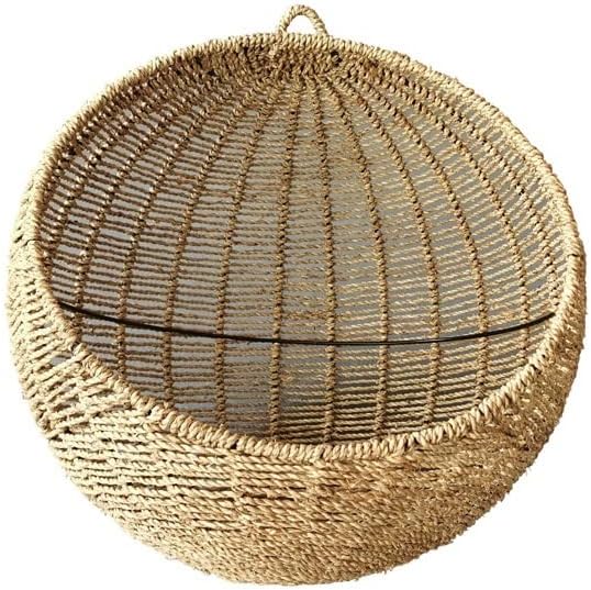 Pet Litter Cat Villa Layer Round Vine Nest Hanging Basket Dog Kennel Supplies
