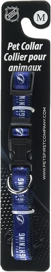 Pets First NHL Collar for Dogs & Cats. Adjustable, Cute, & Stylish! The Ultimate Hockey Fan Collar!