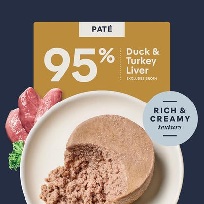 Instinct Original Pate Wet Cat Food, Grain Free Recipe - Real Duck, 5.5 Ounce (Pack of 12)