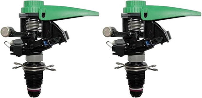 Rain Bird P5R Plastic Impact Sprinkler, Adjustable 20° - 360° Pattern, 25' - 41' Spray Distance (Pack of 2)