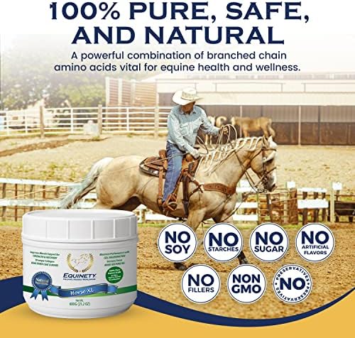 100-Day Supply Equinety Horse XL Powder Horse Supplement with Amino Acids
