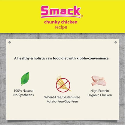 Chicken Chunks for Dogs by Smack Pet Food