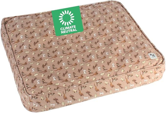 Molly Mutt Medium to Large Dog Bed Cover - Daysleeper Print - Measures 27”x36”x5’’ - 100% Cotton - Durable - Breathable - Sustainable - Machine Washable Dog Bed Cover