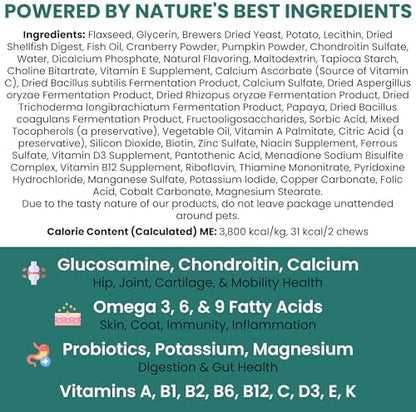 12-in-1 Dog Vitamin and Supplement Chews, 60 Ct - Senior and Puppy Vitamin