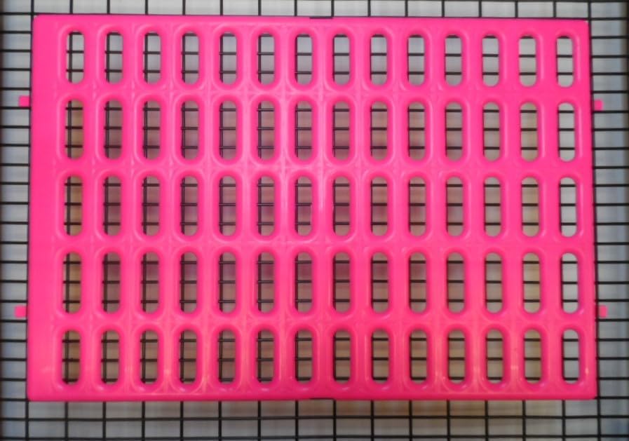 Saguaro Acres Rabbit and Small Animal Cage Resting Mat for Wire Floored Cages (Pink)