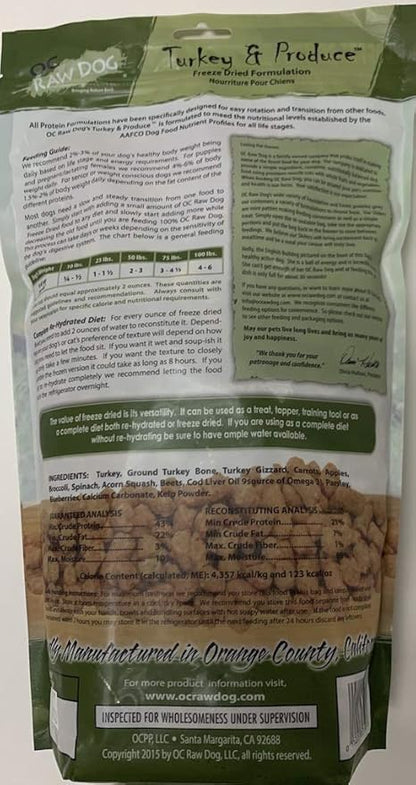 Turkey Freeze Dried Dog Food