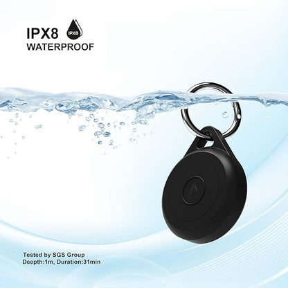 for Air tag Keychain Holder Case for Apple Air tag, 2 Pack of IPX8 Waterproof, Fully Shockproof, Anti Scratch for Air tag Holder Case for Key, Kid, Bag, Luggage, Pets Collar | 2 Pack, IPX8 Waterproof, Fully Shockproof, Anti Scratch, for Key, Kid