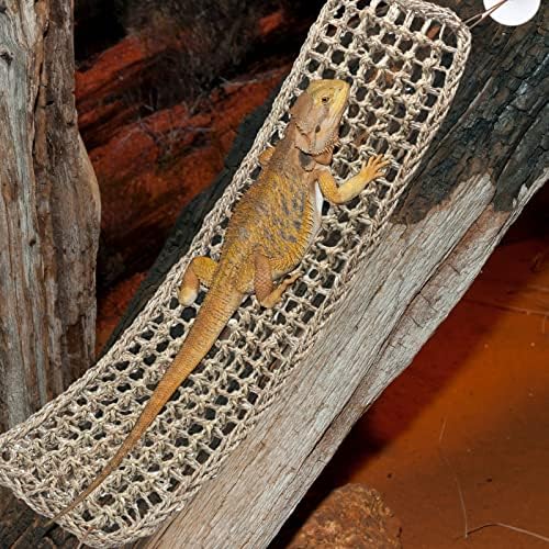 Silkfly Large Beard Dragon Hammock, 30 x 7 Inch, Rectangle, Brown