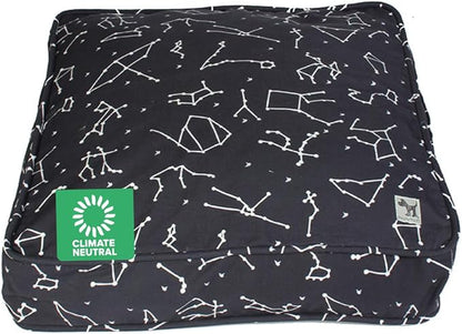 Molly Mutt Small Dog Bed Cover -Rocketman Print - Measures 22”x27”x5’’ - 100% Cotton - Durable - Breathable - Sustainable - Machine Washable Dog Bed Cover