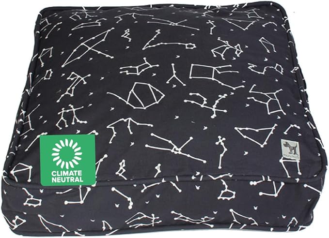 Molly Mutt Huge Dog Bed Cover - Rocketman Print - Measures 36”x45”x5’’ - 100% Cotton - Durable - Breathable - Sustainable - Machine Washable Dog Bed Cover
