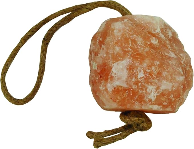 Horsemen's Pride 100% Himalayan Salt Block on Rope for Horses,7.5 Pounds