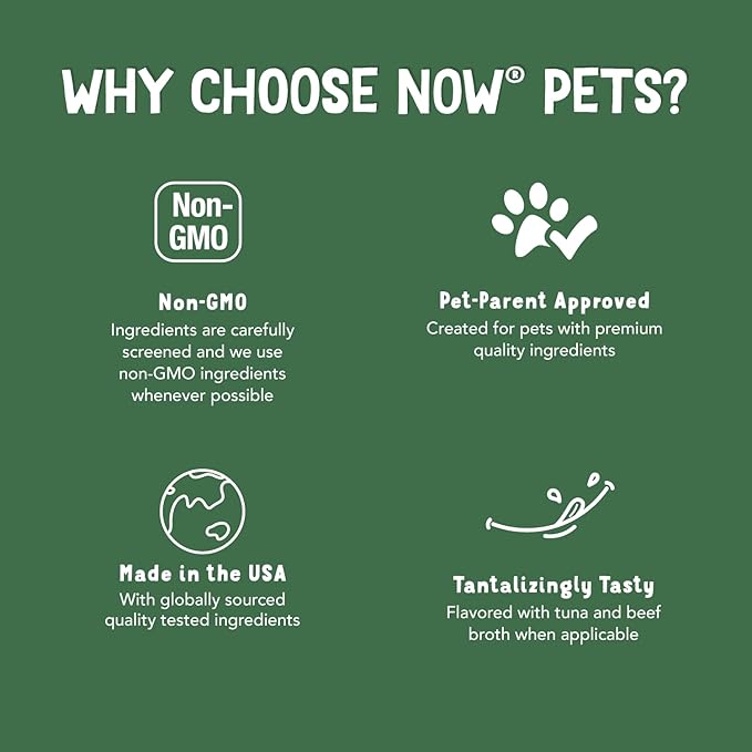 Now Pet Health, Omega 3 Mini Gels Supplement, Formulated for Cats & Dogs, NASC Certified, 150 Softgels