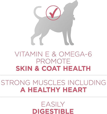 Purina ONE Natural, Sensitive Stomach Dry Dog Food, +Plus Skin & Coat Formula - 8 lb. Bag