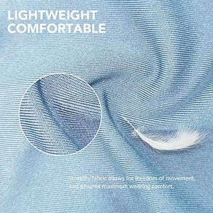 Harrison Howard Super Comfort Stretchy Fly Mask Large Eye Space with UV Protection Soft on Skin with Breathability ICY Blue L Full Size