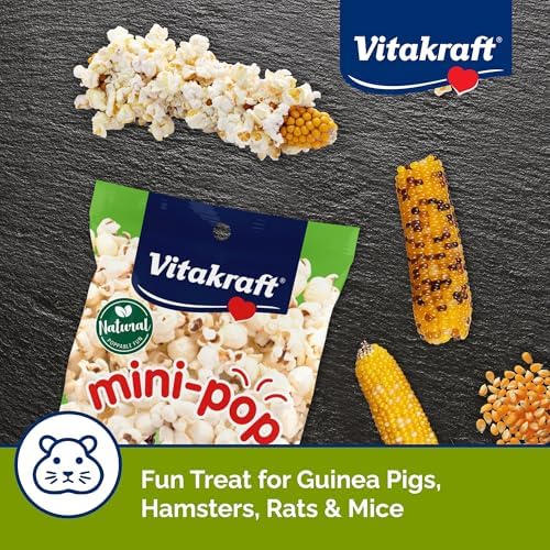 Vitakraft Mini-Pop Treat for Small Animals 6 oz - All-Natural