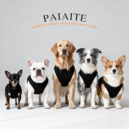 Discover Cozy Cotton Canine Wear: Soft, Lightweight, and Breathable Dog Shirt Vest with Eye-Catching Graphics (My Shadow HAS Four LESGS and A Tail), Keeping Your Furry Friend Warm! Black XL