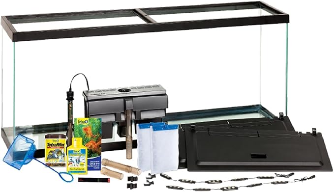 Tetra Complete LED Aquarium 55 Gallons, Includes LED Lighting, Filtration, Heater and Accessories