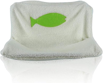 Pet beds, Cat Hammock Warm Cat Litter Steel Frame Cat Bed Portable Pet Mattress 48x30x25cm Pet Bed