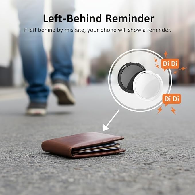 2 Pack GPS Tracker for Vehicles Work with Find My (iOS Only) Real Time Mini Car Air Tracker Tag Devices Global Coverage Hidden Car Locator Tracking No Monthly Fee No Subscription No SIM Card Required