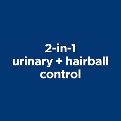 Hill's Science Diet Urinary Hairball Control Adult 1-6 Wet Cat Food, Tuna & Vegetables Stew, 2.9 oz Cans, Case of 24