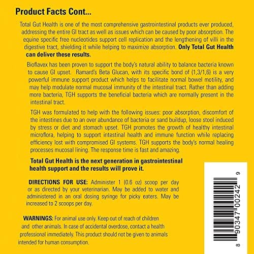 Ramard Total Calm and Focus for Horses Supplement - Magnesium & Calming Formula for Horse Show, Training, & Performance Mental Alertness Without Drowsiness, Show Safe, Perfect Prep for Horses 1 Pack