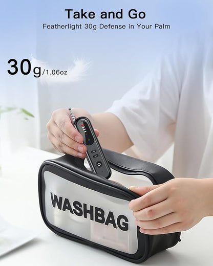 Hidden Camera Detector, Anti-Spy Camera Finder, RF Signal & WiFi Scanner, GPS Tracker & Bug Detector, 6 Modes Portable Privacy Protector for Travel, Hotel, Car, Bathroom– Spy Device Detection Pen